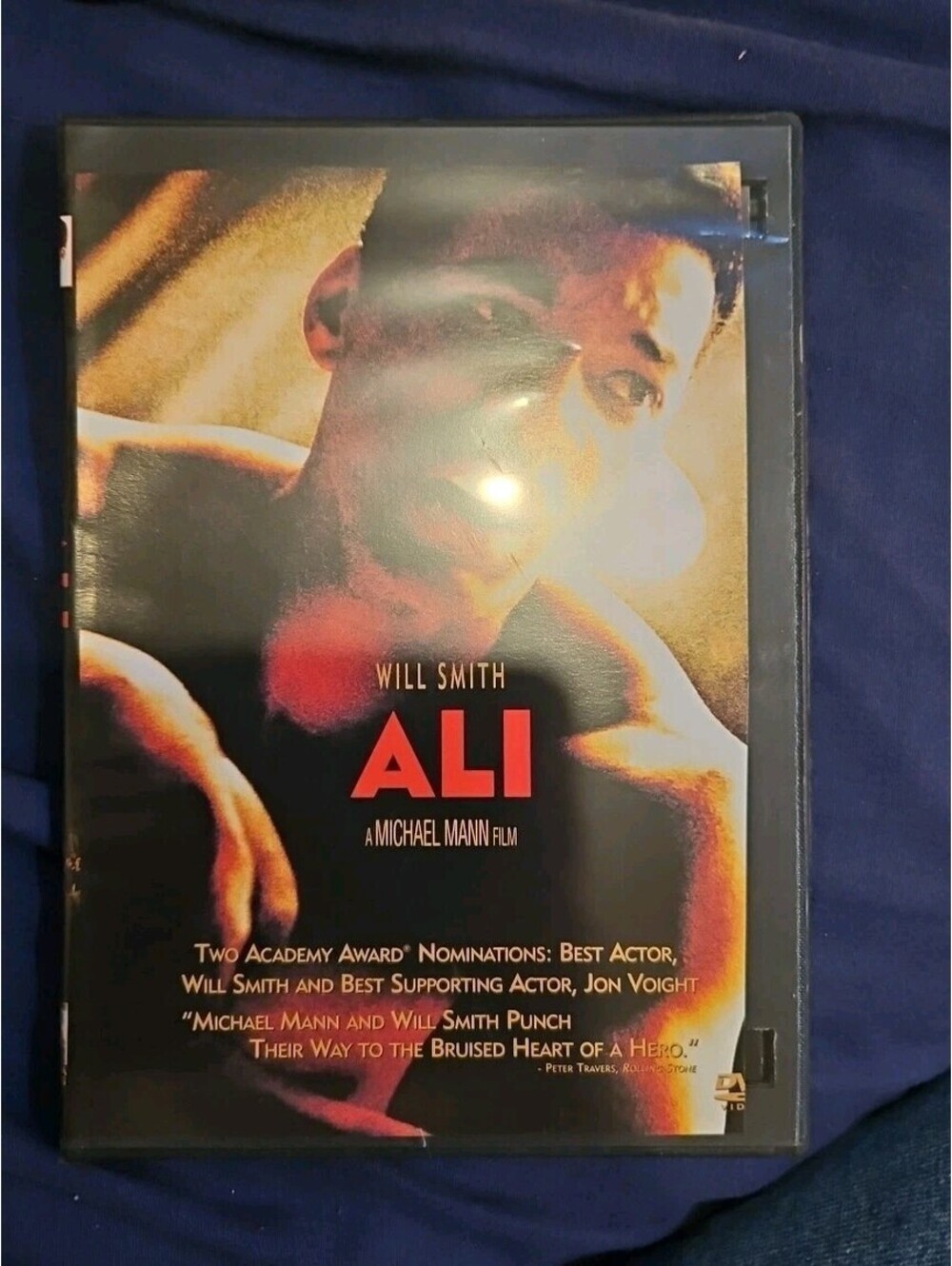 Ali (DVD, 2001) Slimcase. Cropped Sleeve.